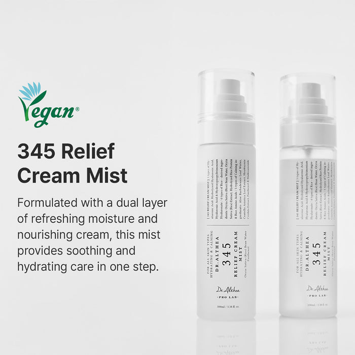 Dr.Althea 345 Relief Cream Mist 3.38oz/ 100ml