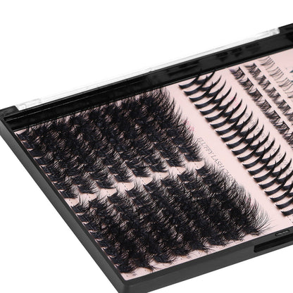 Drama Queen Fluffy Lash Extensions  D Curl – Black