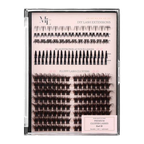 Drama Queen Fluffy Lash Extensions  D Curl – Dark Brown