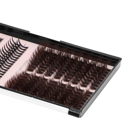 Drama Queen Fluffy Lash Extensions  D Curl – Dark Brown