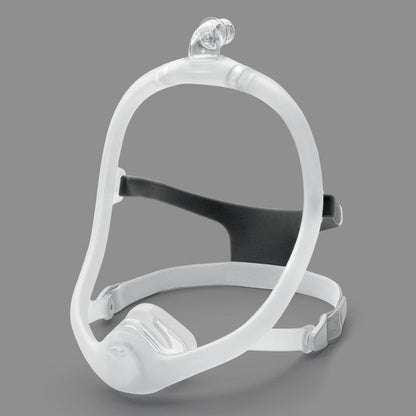 DreamWear Nasal CPAP Mask on Gray Background