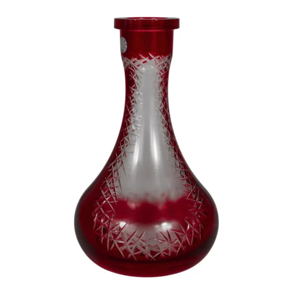 Hand Cut Red-Clear