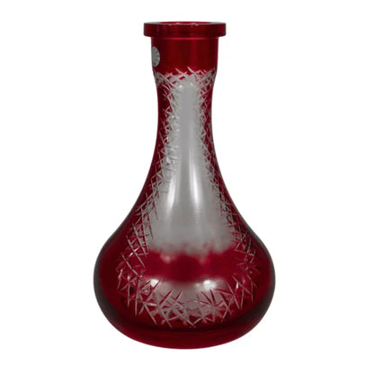 Hand Cut Red-Clear