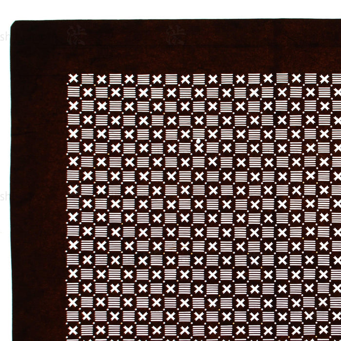 Edo Komon Katagami | Japanese Lacquered Paper Stencil