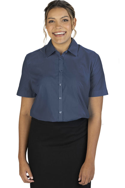 Edwards® Women's Broadcloth Short Sleeve Shirt