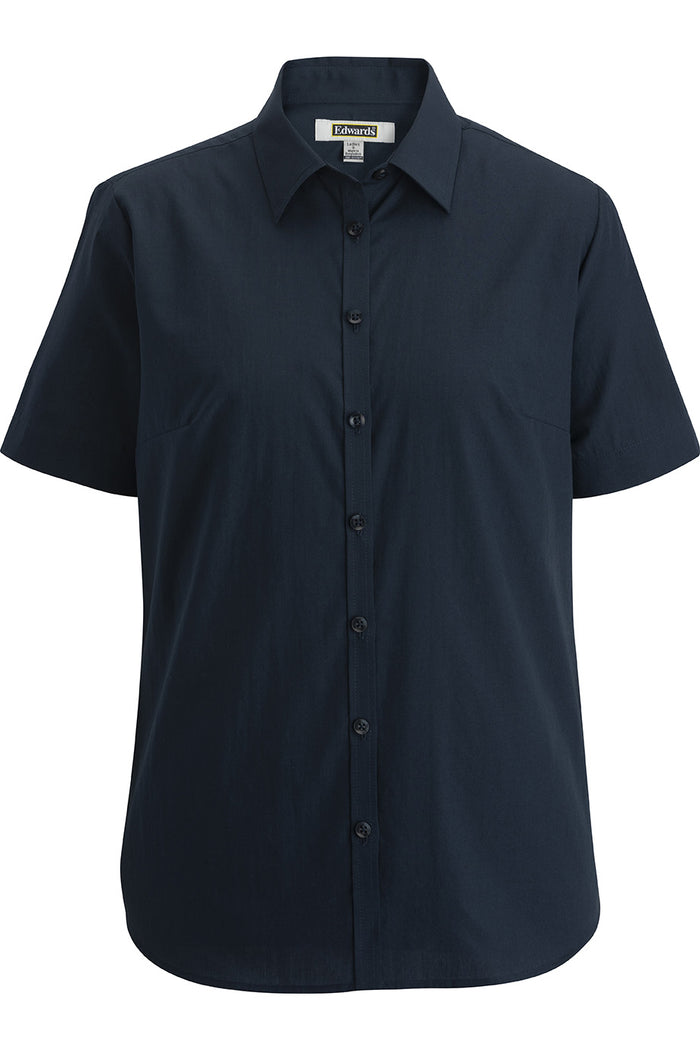 Edwards® Women's Broadcloth Short Sleeve Shirt