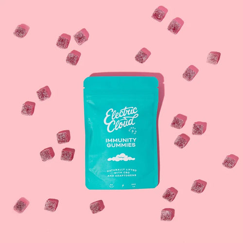 Electric Cloud - CBD Immunity Gummies - 15mg CBD Isolate and Adaptogens - 20ct