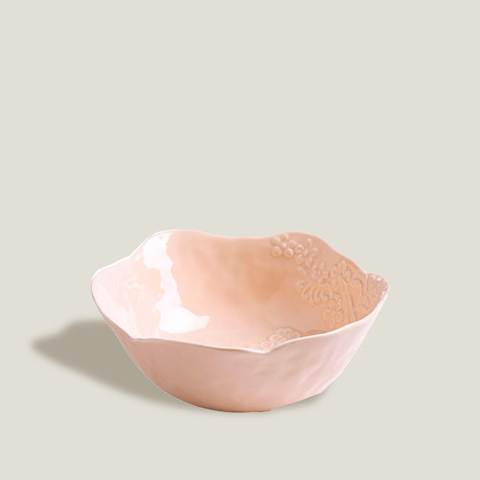 Embossed Peach Bowl