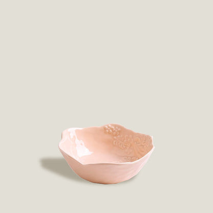 Embossed Peach Bowl