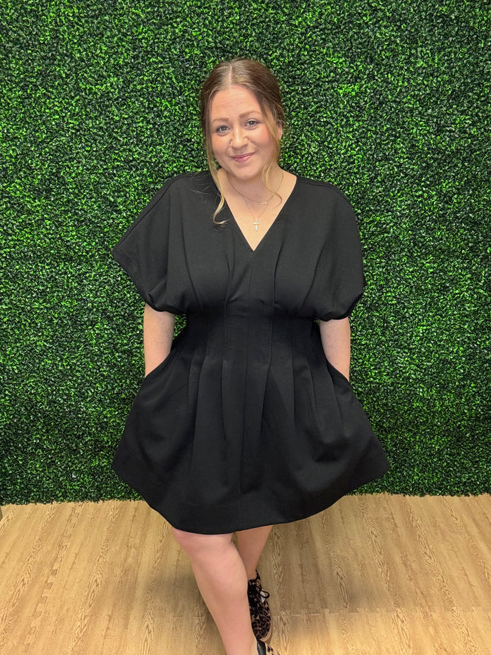 Entro Dolman Sleeve Mini Dress