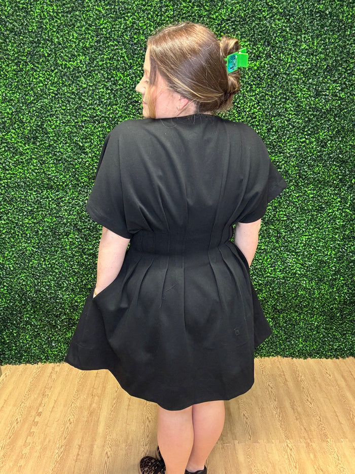 Entro Dolman Sleeve Mini Dress