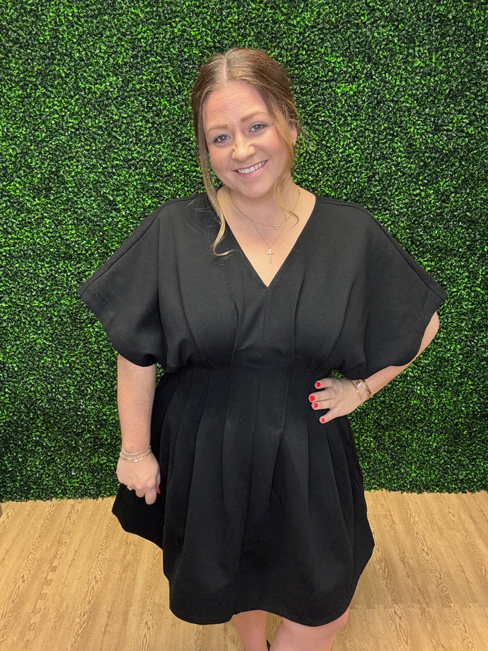 Entro Dolman Sleeve Mini Dress