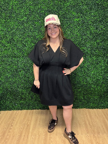 Entro Dolman Sleeve Mini Dress