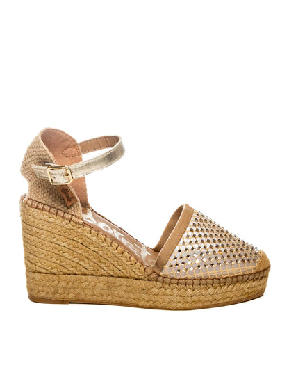 VIDORRETA espadrilles rejilla cristal crudo 122 REJILLA CRISTAL-CRUDO