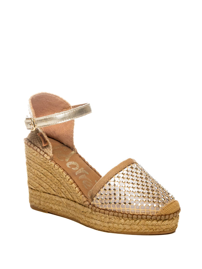VIDORRETA espadrilles rejilla cristal crudo 122 REJILLA CRISTAL-CRUDO