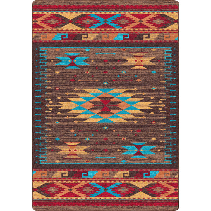 Image of an area rug, Espuela - Turquoise