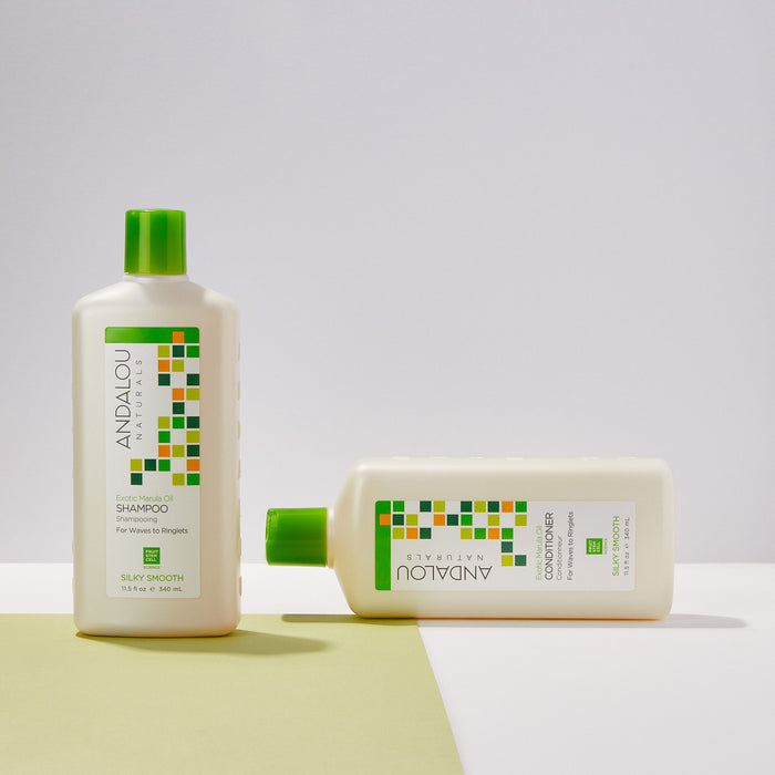Exotic Marula Oil Silky Smooth Shampoo - Andalou Naturals US