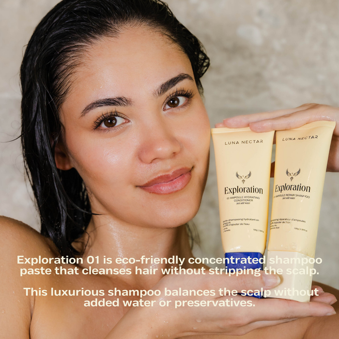 Luna Nectar-Exploration 01 Ampoule Repair Shampoo-Hair-D.R026-The Detox Market |