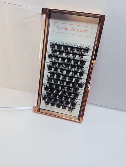 Fabulash Curl C– DIY Cluster Lashes 72 pcs | Biodegradable | Defined Natural Look
