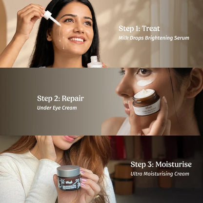 Perfect routine to treat, repair, and moisturise with Vilvah Face Lift Combo