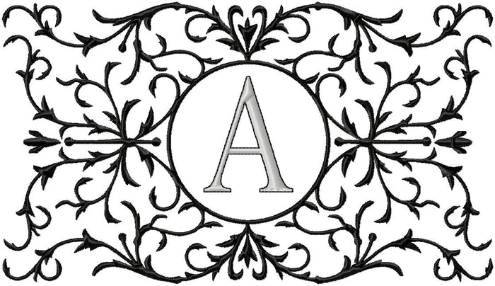 FANCY RECTANGLE MONO FRAME