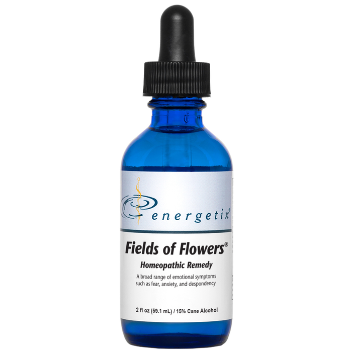 Fields of Flowers®, a homeopathic formula, is a unique combination of the 38 traditional flower essences with each one long associated with a key element of emotional concern.