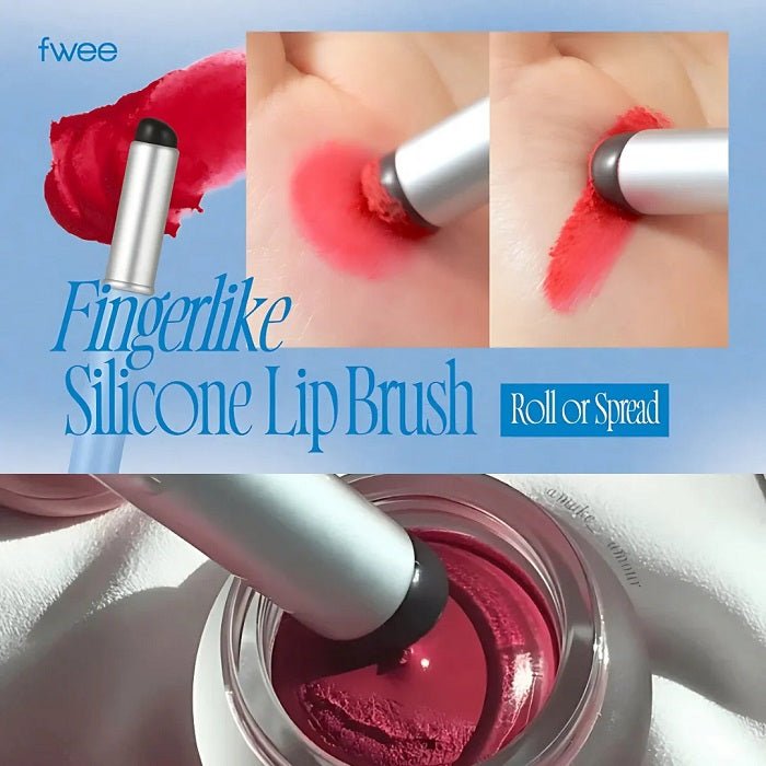 FINGERLIKE SILICONE LIP BRUSH SLIM - Pensula Pentru Aplicarea Produselor De Buze - skinseen.ro