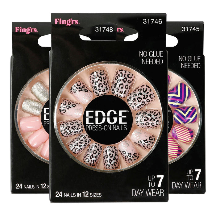 Fingrs Edge Press-on 24 Nails - ikatehouse