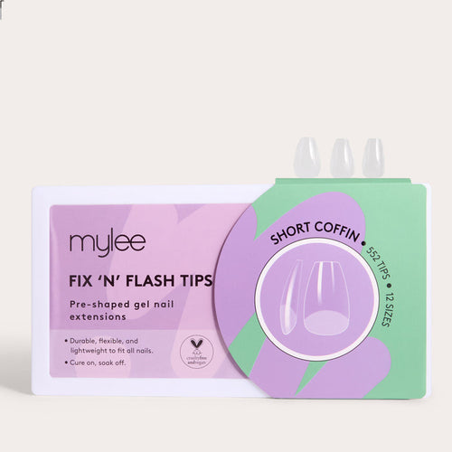 Mylee Fix 'N' Flash Tips - Short Coffin