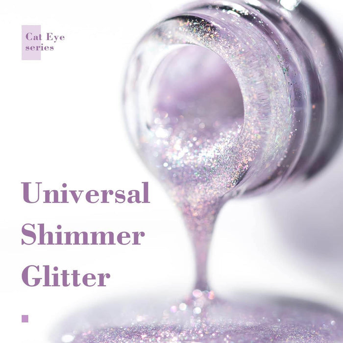RARJSM ®Purple Pink Aurora Velvet Cat Eye Gel Polish 15 ml
