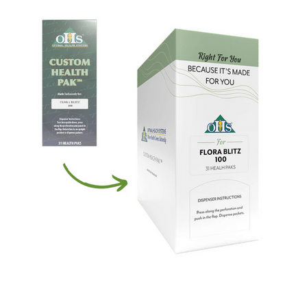 Flora Blitz 100 Custom Health Pak 30 ct by Optimal Health Systems