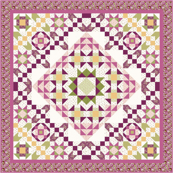 Flower Garden Square Pattern #605