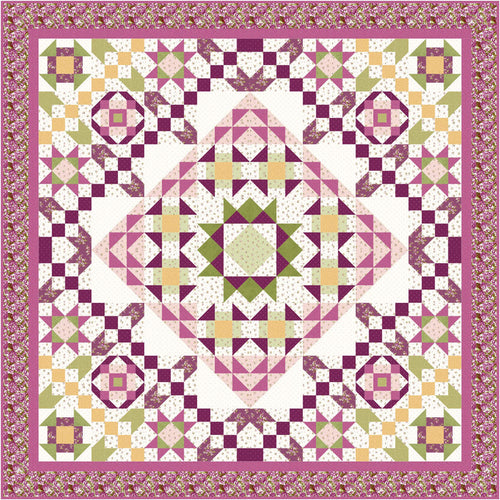 Flower Garden Square Pattern #605