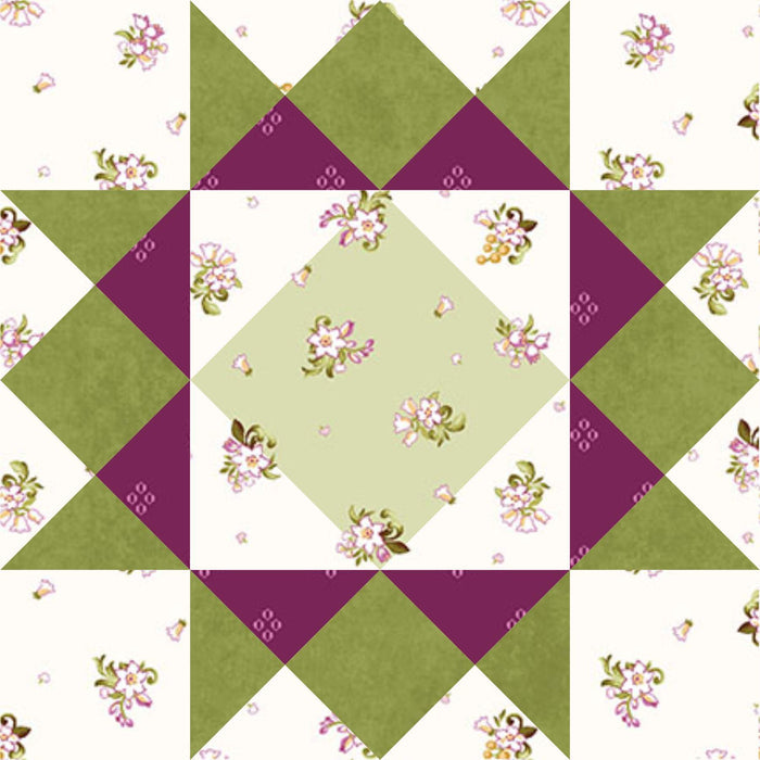 Flower Garden Square Pattern #605