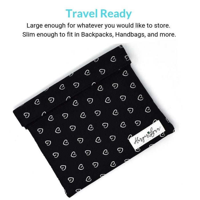 Formline x HarperLynn Smell Proof Bag - Premium Odor Proof Travel Pouch with Mesh Divider