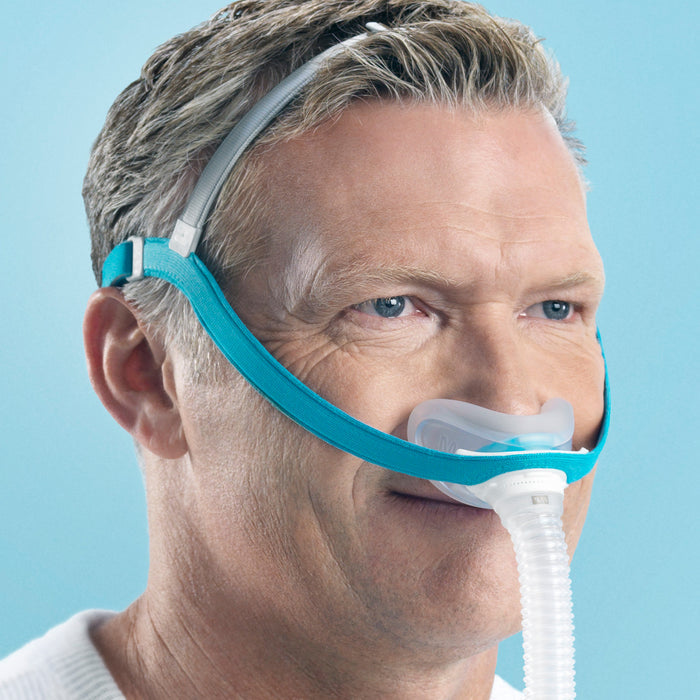 Man Wearing Evora CPAP Mask