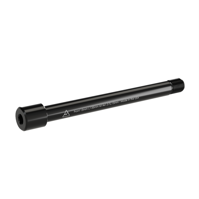 Front Thru Axle 15mm x 135 Length x M14x1.5x15mm Floating Axle for Fox Suspension Forks