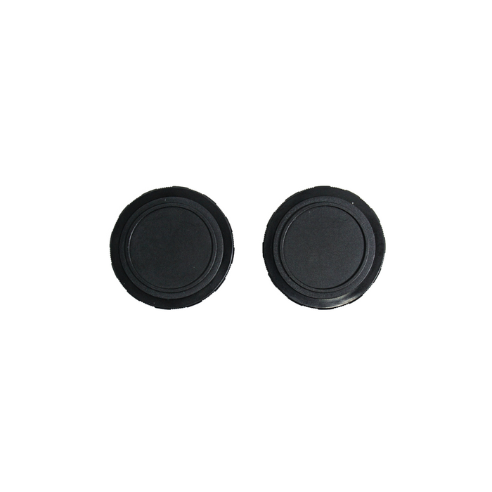 Frosted Plastic Cover Eyepiece Dust Cover(Pair Dia. 36mm), SKU MA02025211, three quarter front view
