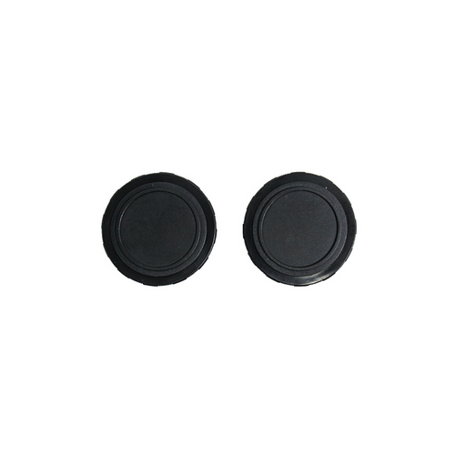 Frosted Plastic Cover Eyepiece Dust Cover(Pair Dia. 36mm), SKU MA02025211, three quarter front view