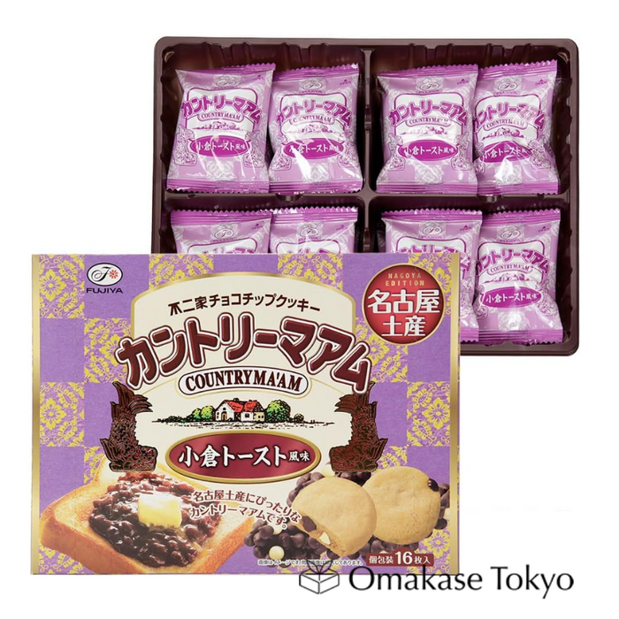 Fujiya Nagoya Limited Country Ma'am Ogura Toast Flavor 16 Pieces