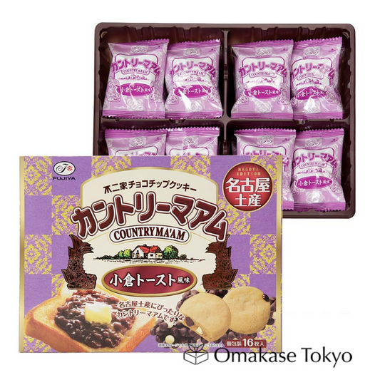 Fujiya Nagoya Limited Country Ma'am Ogura Toast Flavor 16 Pieces