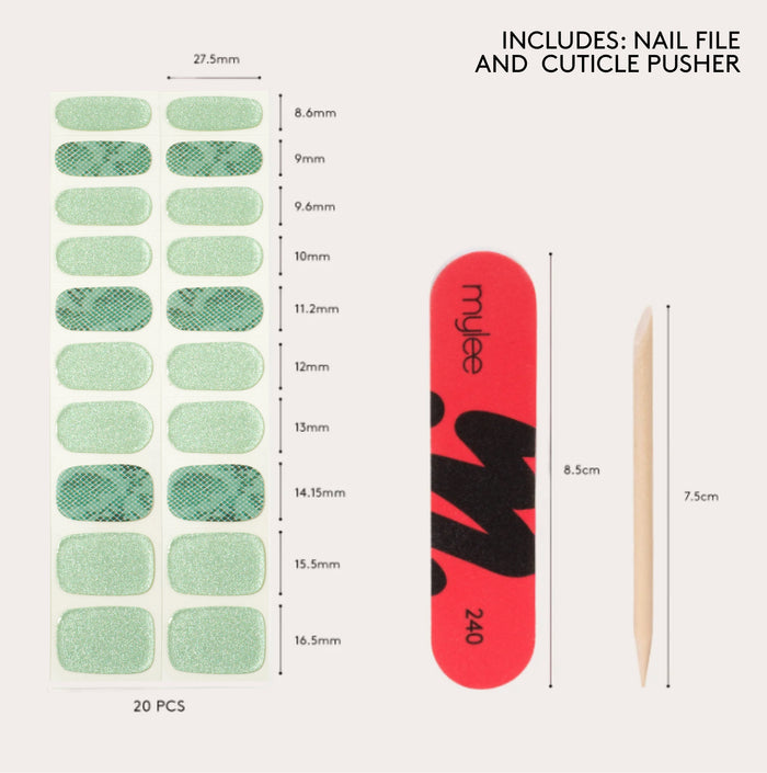 Gel Nail Wraps - Back To Nature
