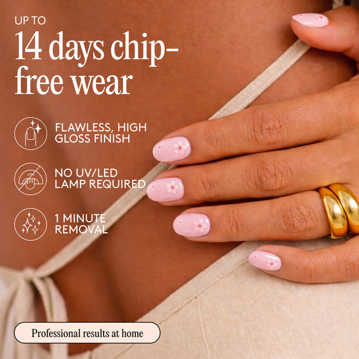 Gel Nail Wraps - Spring In Kyoto