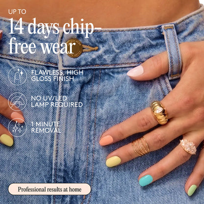 Gel Nail Wraps - Sunday Best