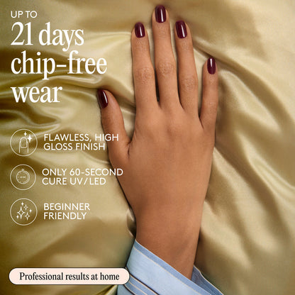 Gel Polish - Cherry Noir