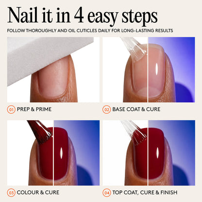Gel Polish - Cherry Noir