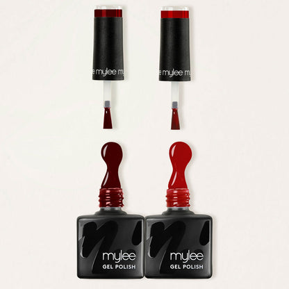 Mylee Red Statement Gel Polish Duo