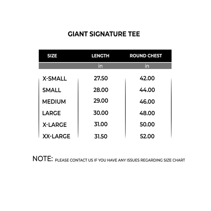Giant Signature Tee