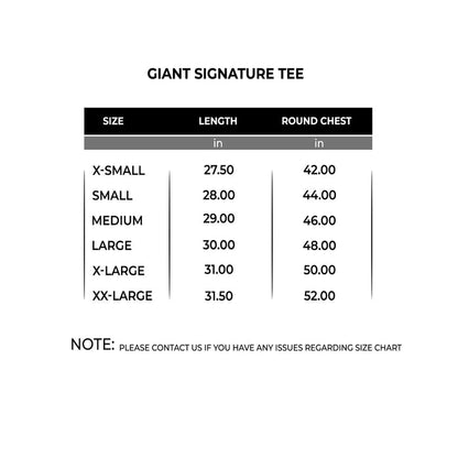 Giant Signature Tee