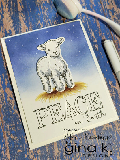 Gina K. Designs - Stamps - Farmyard Friends. Melanie Muenchinger’s realistic nature series continues with Farmyard Friends! You will love using these 8 farmyard animals plus scene building grass, dirt and wire fence images. Available at Embellish Away located in Bowmanville Ontario Canada. Designed by Melanie Muenchinger.